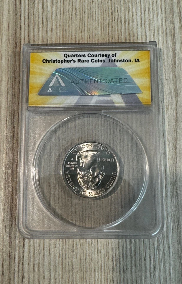 SAMPLE CSNS Quarter SLAB-2004-P Iowa ANACS Central States 85th Anv May 1-5, 2024 - Image 2 of 2