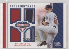 2017 USA Baseball Stars & Stripes Tools of the Trade Prime 22/25 Ethan Long 0i76