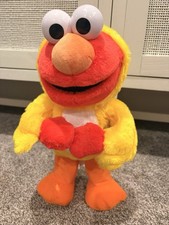 Vintage 2001 Sesame Street Chicken Dance Elmo Fisher-Price Sings Dances Works