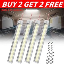12V LED Interior Light Bar 144LED Led Strip Trunk Lamp For Van Caravan Boat UK