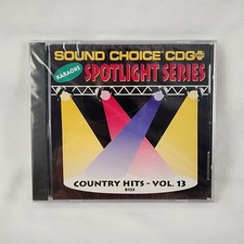Sound Choice 8133 Country Hits Vol 13 CDG Karaoke CD New Sealed