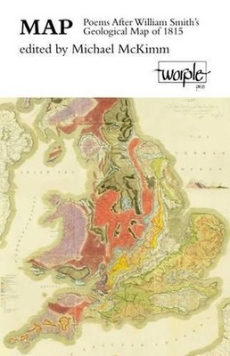 Map: Poems After William Smith's Geological Map of 1815 by Stephen Boyce Paperba