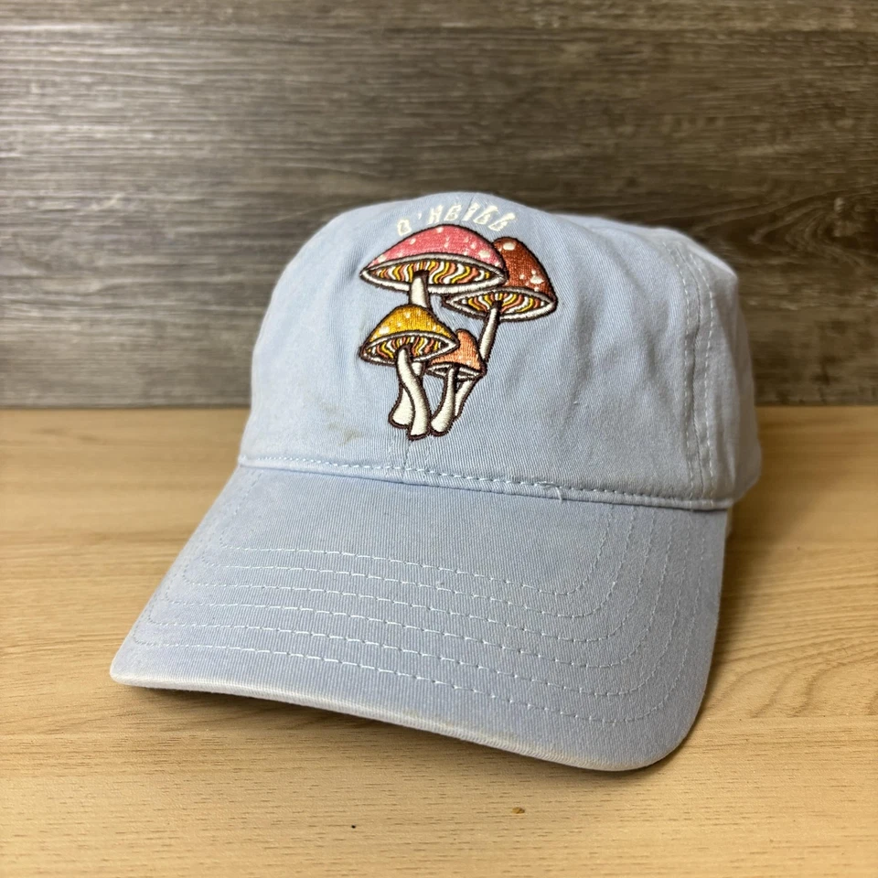 Sombrero O'Neill Gorra Correa Trasera Azul Claro Bordado Champiñón Papá Sombrero Algodón Para Hombres Foto 3 de 4