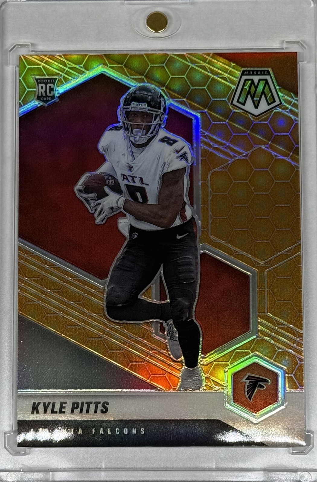 KYLE PITTS 2021 Mosaic #311 Honeycomb /(SSP) Rookie RAW Atlanta Falcons