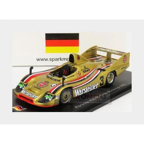 1:43 SPARK Porsche 936/80 #3 Drm Norisring 1983 L.Von Bayern Gold modelo SG514 Foto 2 de 2