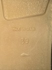 Fun Jutelia Yellow Leather Espadrilles Worn Once Inside — photo 9