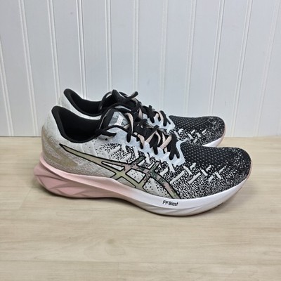 Asics FF Dynablast White Ginger Peach Running Shoes 1012A944 Women's Size 12