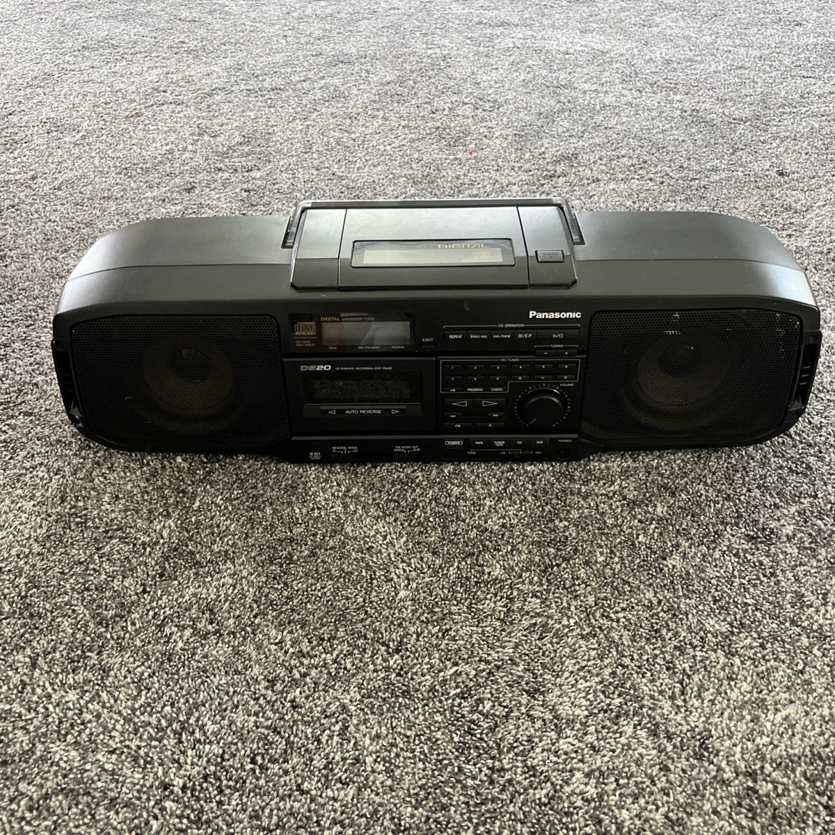Panasonic RX-DS30 Portable Stereo Digital CD System untested for
