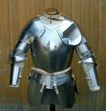 Halloween Medieval Knight Wearable Suit Half Body Armor cosplay costume Larp