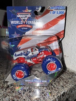 Monster Jam 2026 World Finals Salt Lake City Limited Edition 1/5000 Diecast NIB