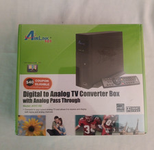 AirLink 101 ATVC102 Digital to Analog TV Converter Box with Analog Pass Through