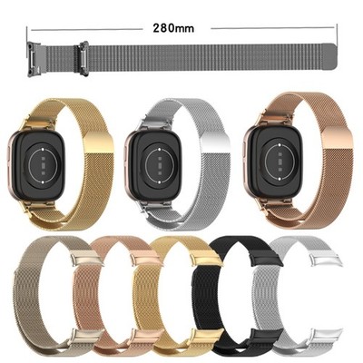 Stainless Steel Mesh Watch Strap Milanese Band for Huawei Honor Watch4 (TMA-L19)