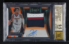 2023-24 Select FOTL Orange Pulsar Prizm 18/30 Julian Strawther BGS 9.5 Auto 14t3