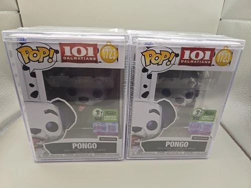 Funko Pop Vinyl Figure ECCC Exclusive Disney 101 Dalmatians Pongo 1723 1001 PCS