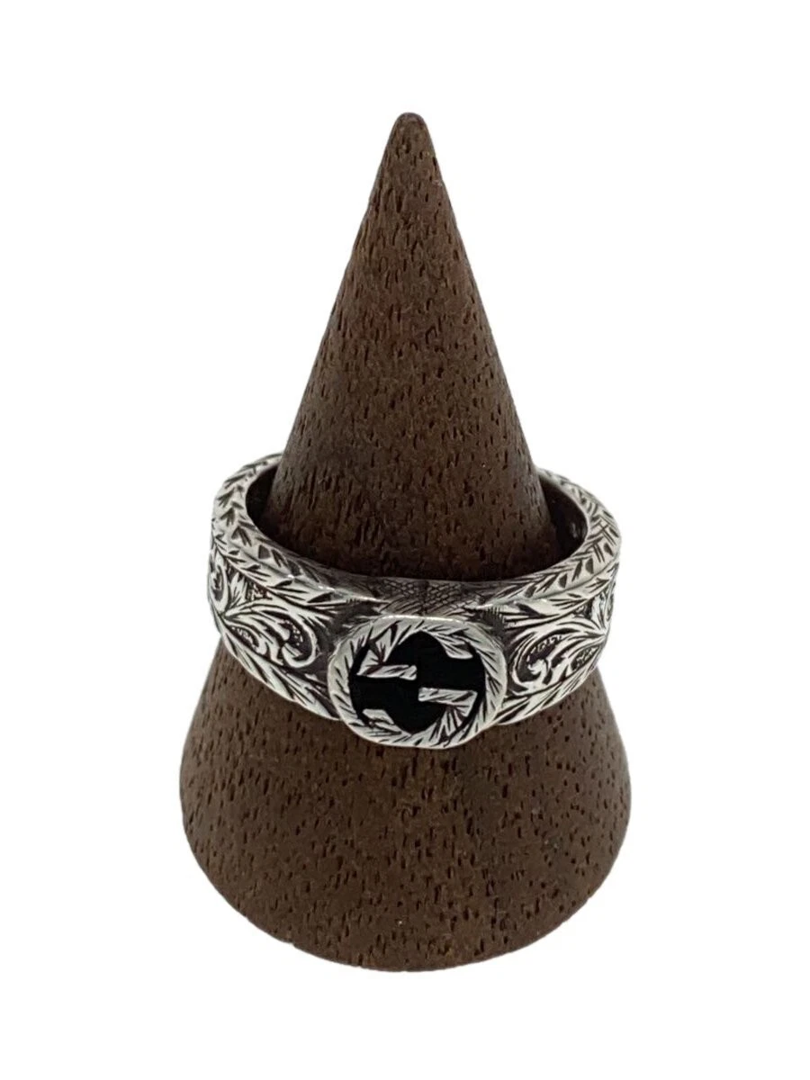 Gucci Bague G imbriquée SV925 Argent US6,75 Bijoux de luxe