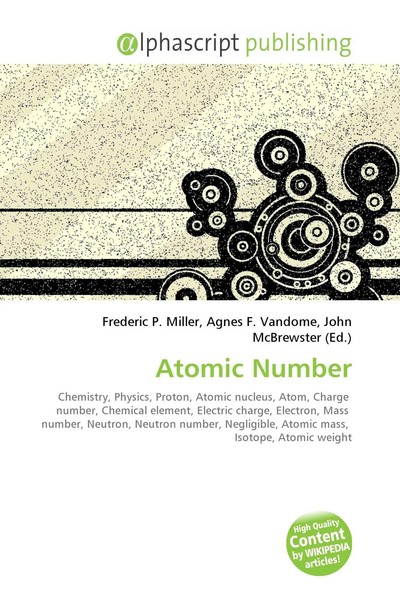 Frederic P. Miller (U. A.) | Atomic Number | Taschenbuch | Englisch (2026)-image