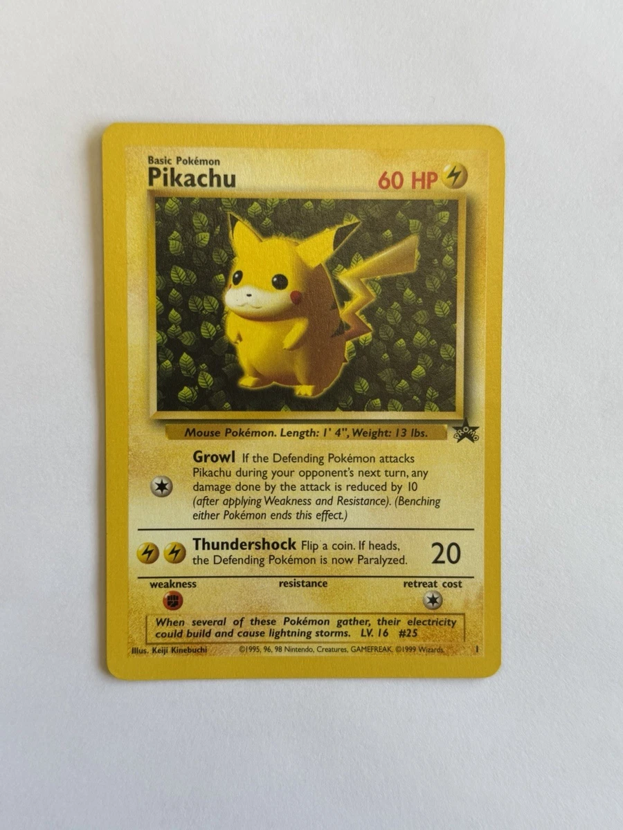 25+ Pikachu 01/53 Wotc Promo for sale | Updated Oct 2026