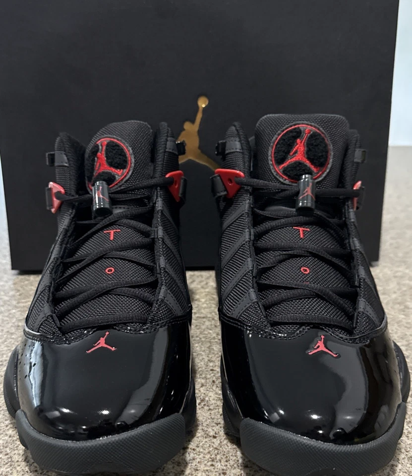 6 колец Jordan. Антрацит. РАЗМЕР 10 322992-026 С КОРОБКОЙ - Изображение 4 из 4