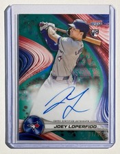 2024 Bowman’s Best Joey Loperfido Aqua Lava Auto /199 B24-JLD Blue Jays RC