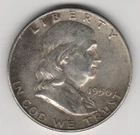 1950 D FRANKLIN HALF DOLLAR 90% SILVER DENVER MINT .50¢ UNITED STATES OF AMERICA