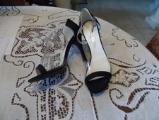 Chanel 2013 Collection Black Silk & PVC D’Orsay Pumps Heels Size 38.5B