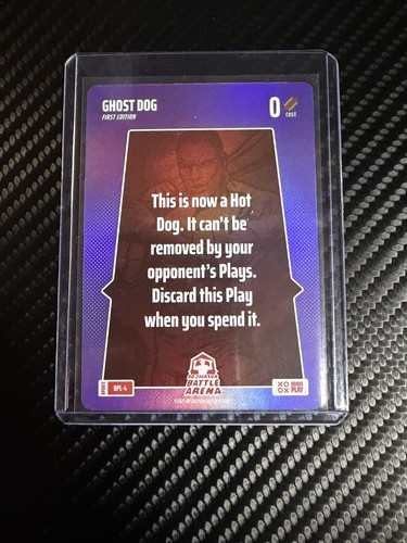 GHOST DOG Bo Jackson Battle Arena Alpha Update Bonus Play Card Foil BPL-4 SSP Ed