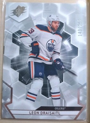 Leon Draisaitl Base /299 Edmonton Oilers - Upper Deck SPx Hockey 2020-21 NHL