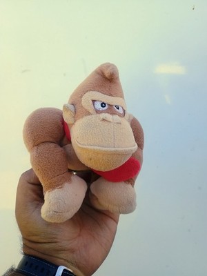 Donkey Kong 8  Stuffed Plush Animal 2016 Nintendo Super Mario Bros Licensed