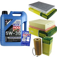 Inspektionspaket 5L Liqui Moly Longtime 5W-30 FüR Audi A4 Avant 2.0 TDI 16V 1.9