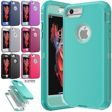 For Apple iPhone 6s/6s Plus Heavy Duty Phone Case Shockproof Cover 3in1 Layers