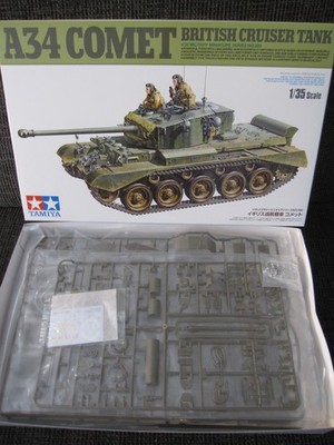 British Cruiser Tank A34 Comet von Tamiya im Maßstab 1:35 *NEU*