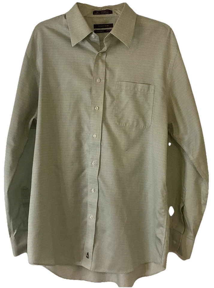 Lot Of 4 Mens Button Down Dress Shirts Nautica Nordstrom Boss Arrow SZ L - Image 3 of 4