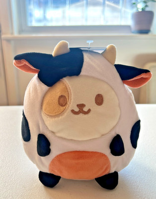 Anirollz Puppiroll Cow 6'' Plush Toy by Coosy (New with Tags!!)