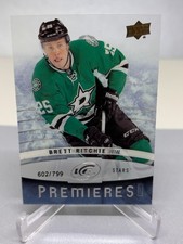 14-15 Brett Ritchie Rookie /799 Dallas Stars Ice Premieres #122