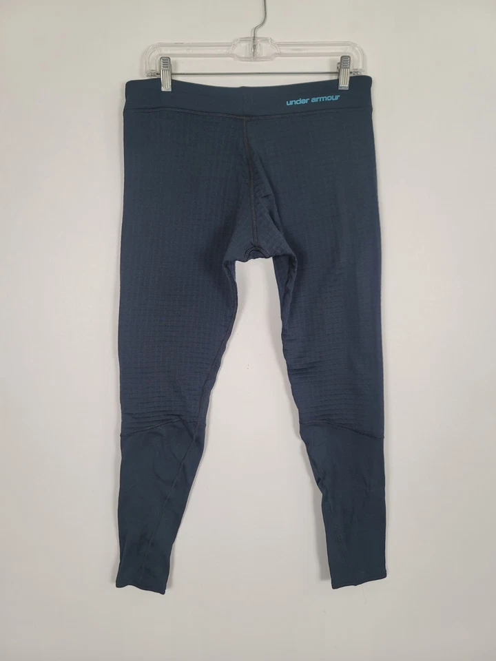 Under Armour Base 4.0 Pants Womens Large Black Thermal Fit ColdGear Base Layer - Image 4 of 4