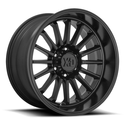 22x10 XD XD857 WHIPLASH Satin Black Wheel 5x5.5 (-18mm) - Picture 1 of 6
