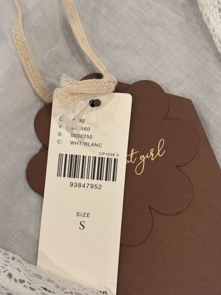 Anthropologie Forever That Girl Raina Lace Maxi Dress Cottagecore Womens S NWT - Image 4 of 4