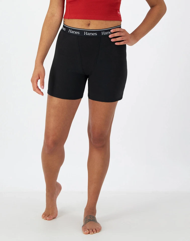 Hanes Originals Comfywear Women's Boxer Shorts