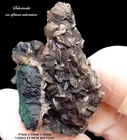 Smithsonite and malachite - Tsumeb mine Namibia