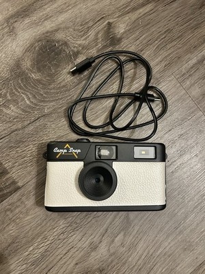 Camp Snap CS-V105 Screen-Free Digital Camera (Arctic White) W/ Charger