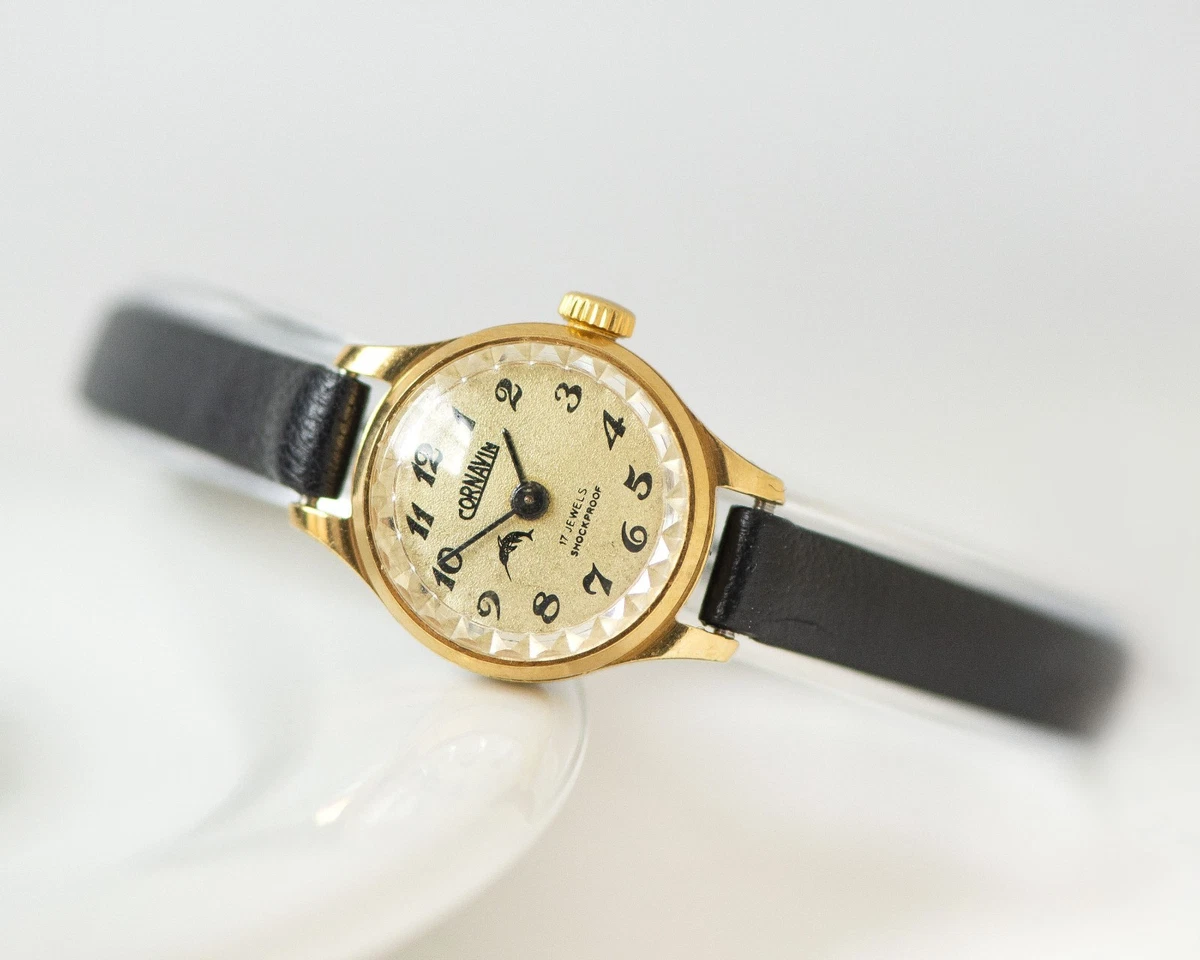 Gold Plated Case 17 Jewels Cornavin Wristwatches for sale | eBay