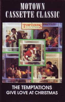The Temptations Give Love At Christmas 8 song 1980 CASSETTE TAPE NEW!