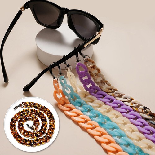 Sunglasses Acrylic Chain Glasses Holder Spectacles Straps Eyeglass Lanyard Cords - Picture 3 of 43