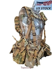 Russian SMERSH M1 Chest Rig CP MC Tactical Vest Outdoor Backpack Assembled