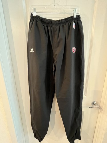 Mens Black Adidas NFL 49ers Goretex Pants XL Tall Extra Large