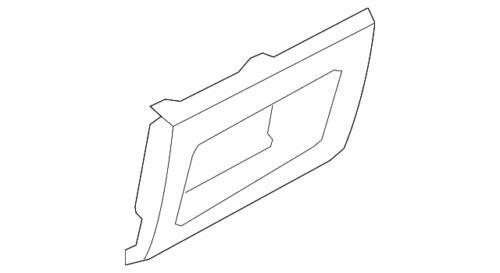 Manija interior para Ford Taurus Mercury Sable 2000-2007 (N/P 6W7Z-5422635-AA)