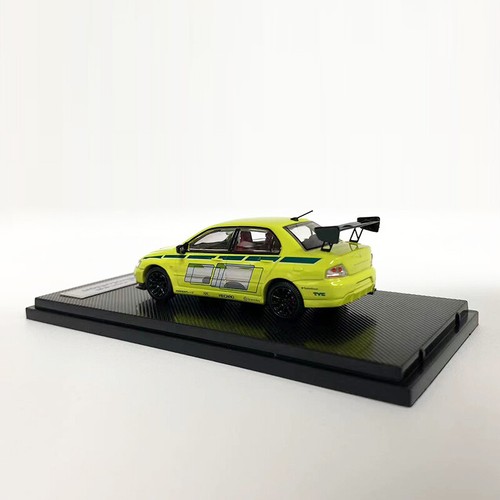 Fast Speed 1:64 Model Car Lancer EVO VII 7 Alloy Die-Cast Vehicle - FNF Green - Picture 4 of 7