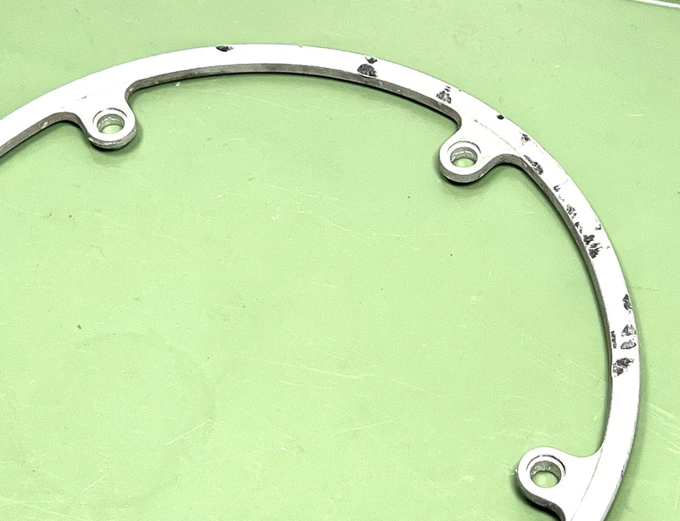 Plato de aluminio SR Sakae 52/53 dientes piñón protector de cadena protector contra golpes Foto 3 de 4