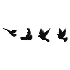 DEKADRON Metal Wall Art, Metal Birds Art, Metal Wall Decor, Metal Birds Decor...