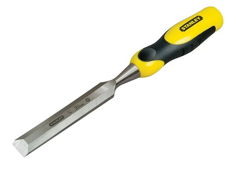 Stanley Tools Dynagrip Bevel Edge Chisel with Strike Cap 20mm 3